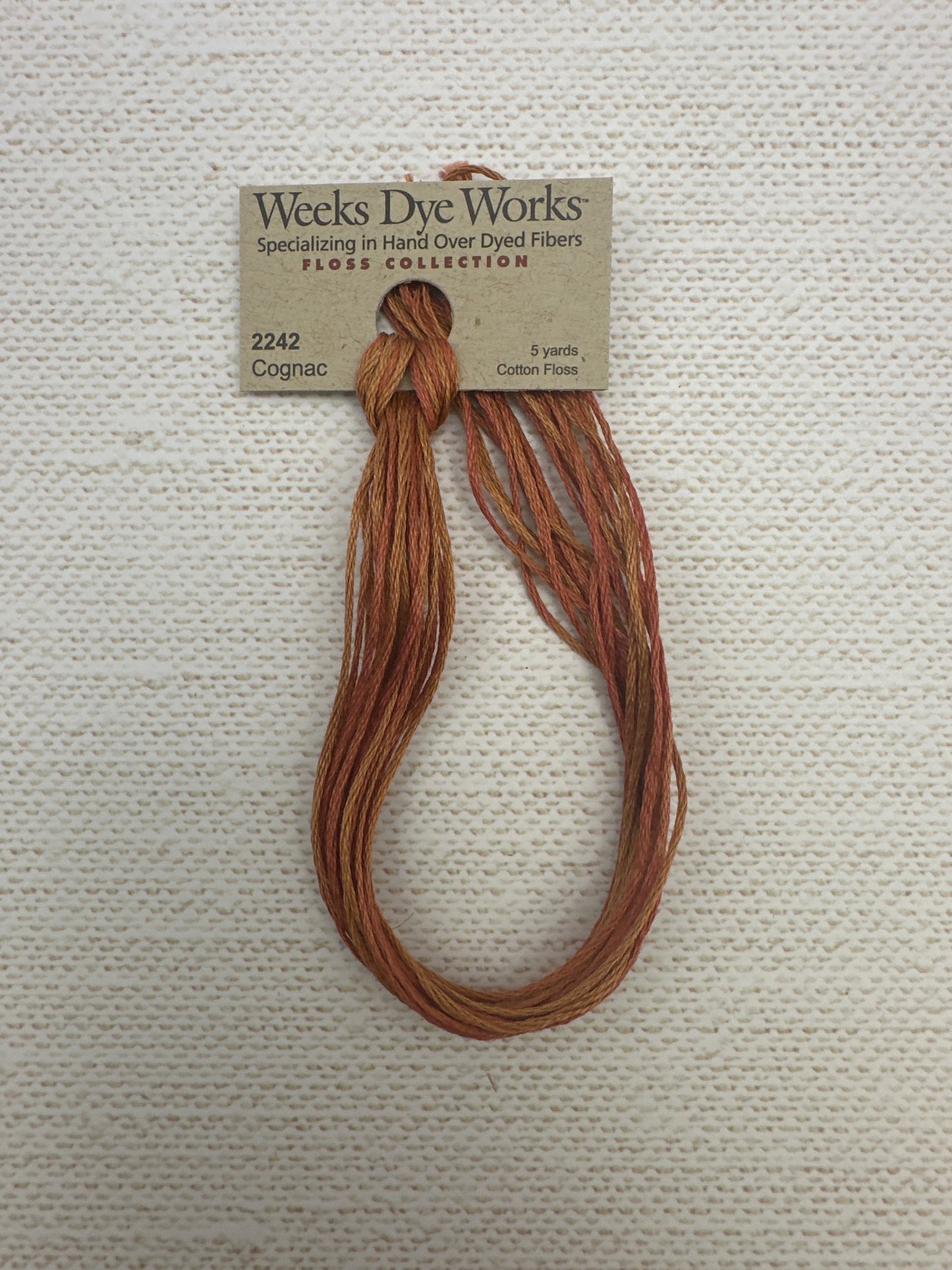 Weeks Dye Works Floss Cognac