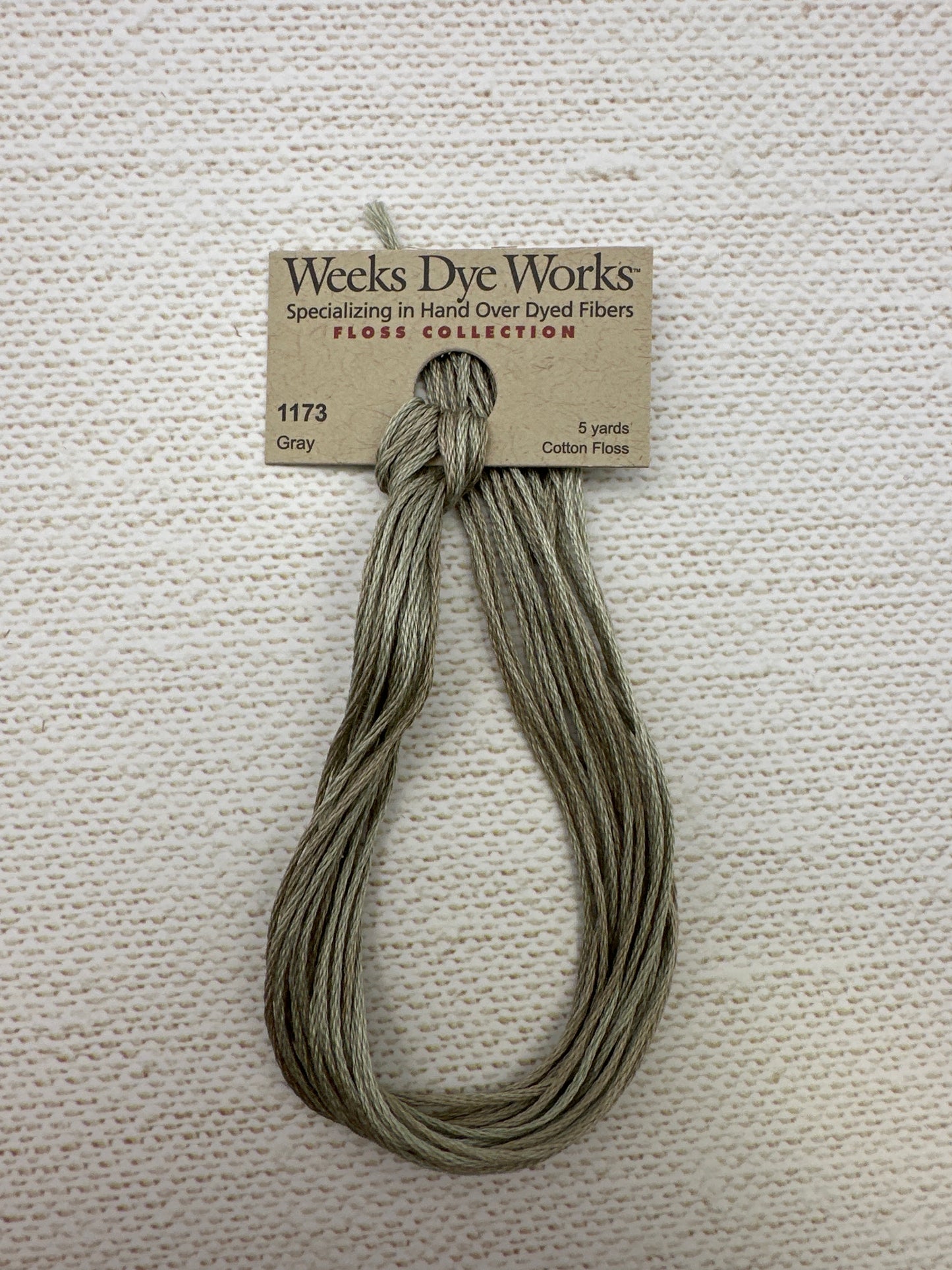 Weeks Dye Works Floss Gray