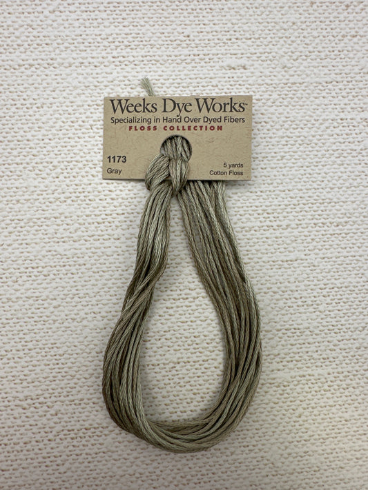 Weeks Dye Works Floss Gray