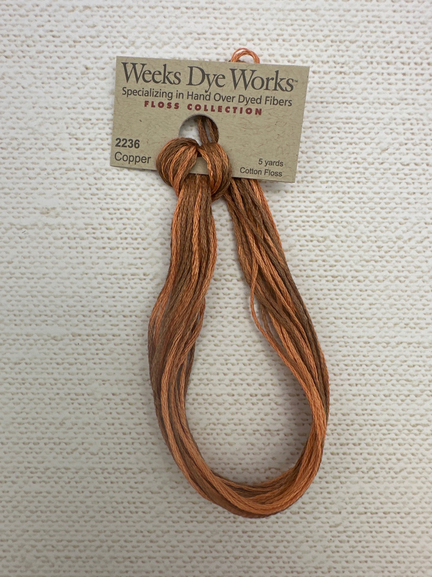 Weeks Dye Works Floss Copper