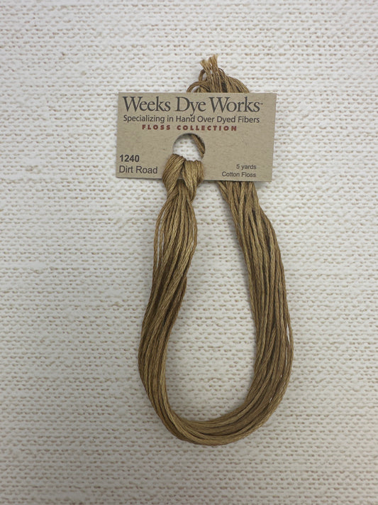 Weeks Dye Works Floss Dirt Road