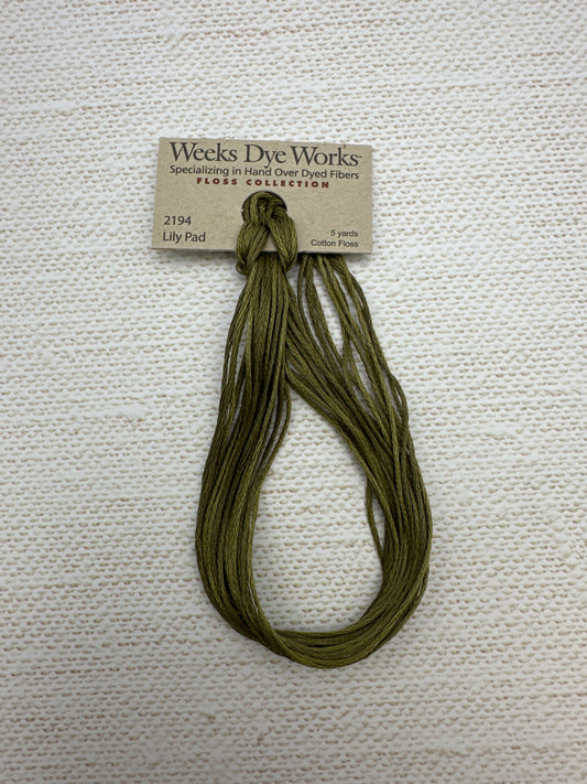 Weeks Dye Works Floss Lily Pad
