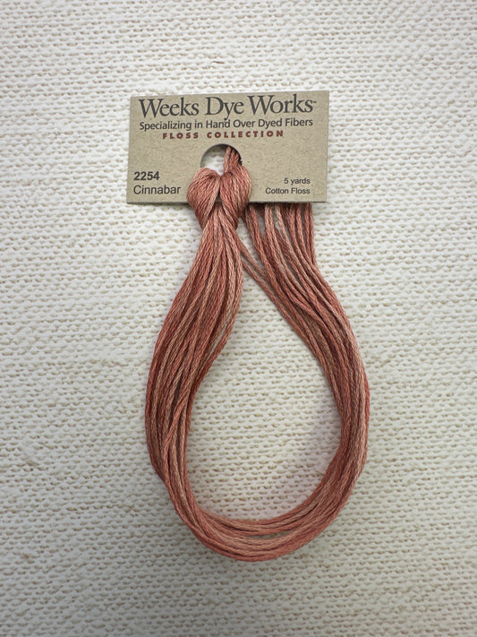 Weeks Dye Works Floss Cinnabar