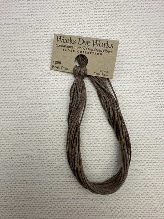 Weeks Dye Works Floss River Otter