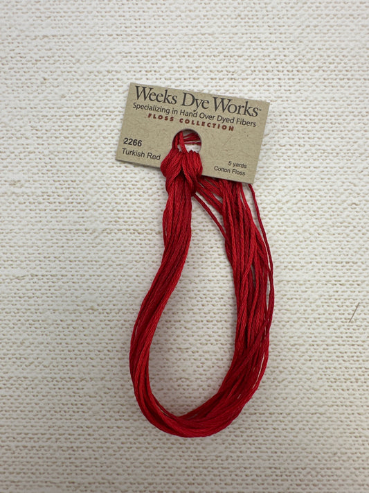 Weeks Dye Works Floss Turkish Red