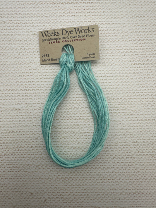 Weeks Dye Works Floss Island Breeze