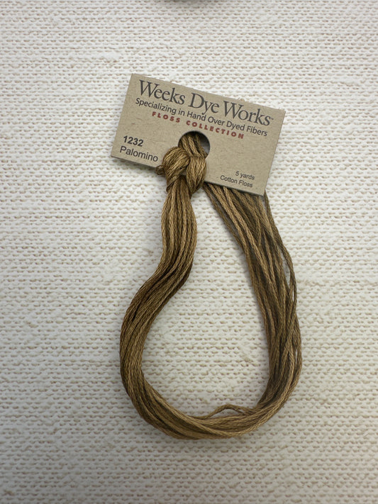 Weeks Dye Works Floss Palomino