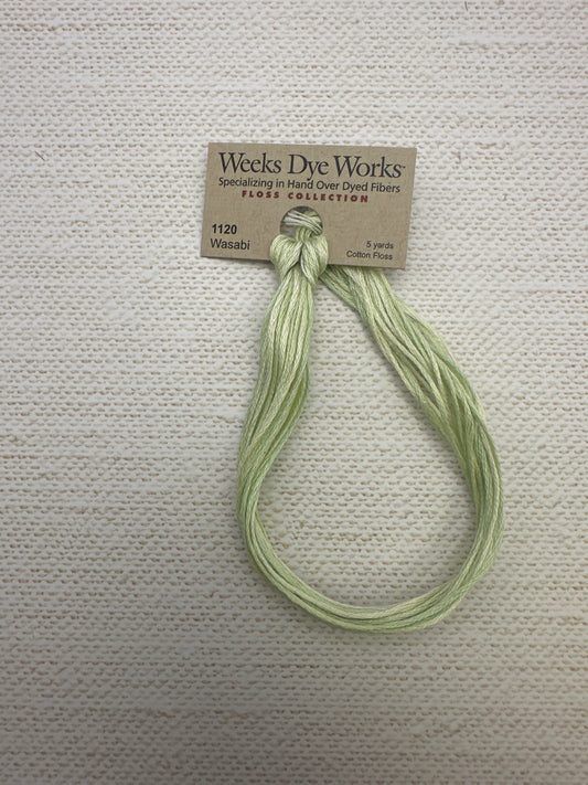 Weeks Dye Works Floss Wasabi