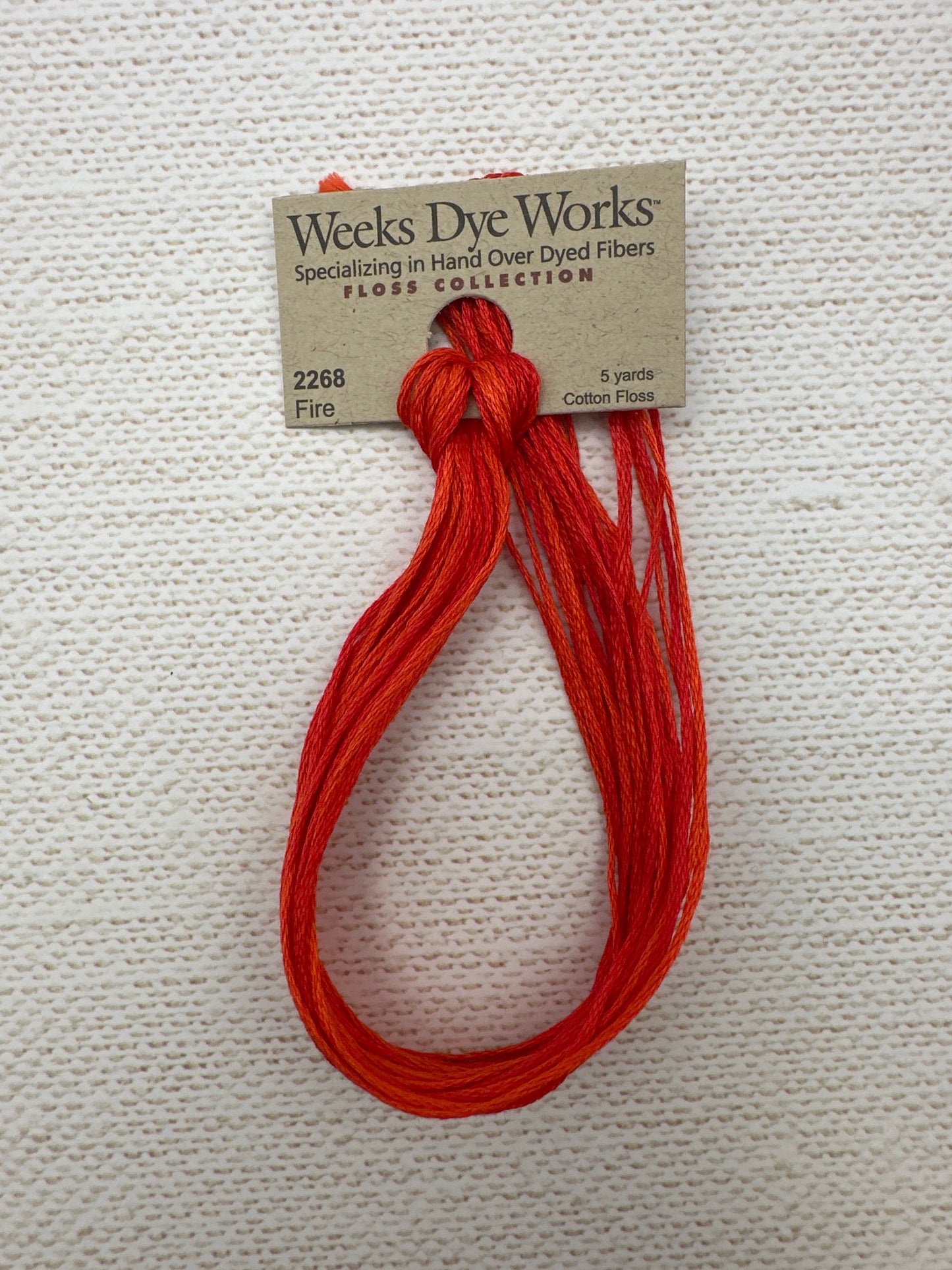 Weeks Dye Works Floss Fire