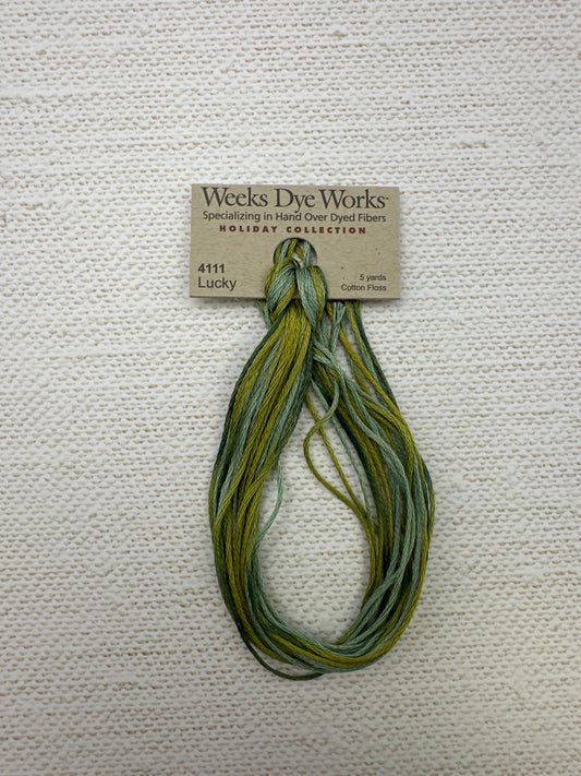 Weeks Dye Works Floss Lucky