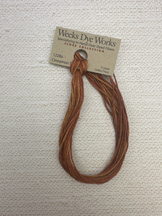 Weeks Dye Works Floss Cinnamon Twist