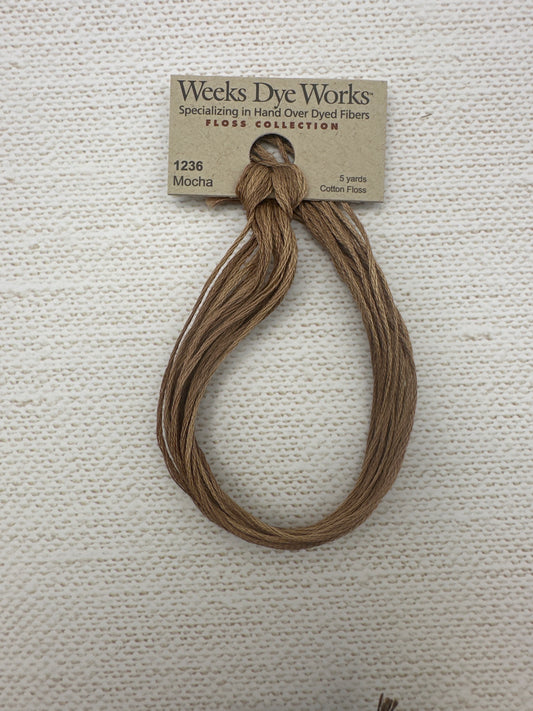 Weeks Dye Works Floss Mocha