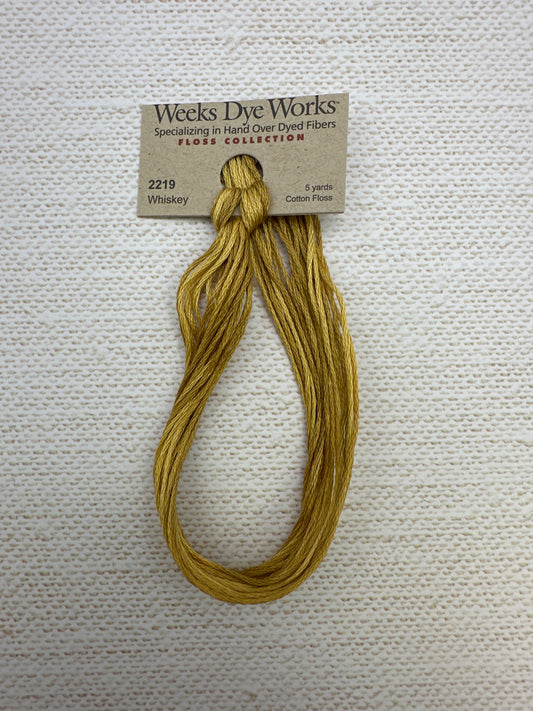 Weeks Dye Works Floss Whiskey