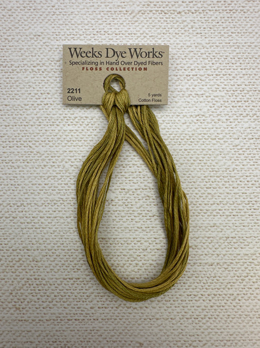 Weeks Dye Works Floss Olive