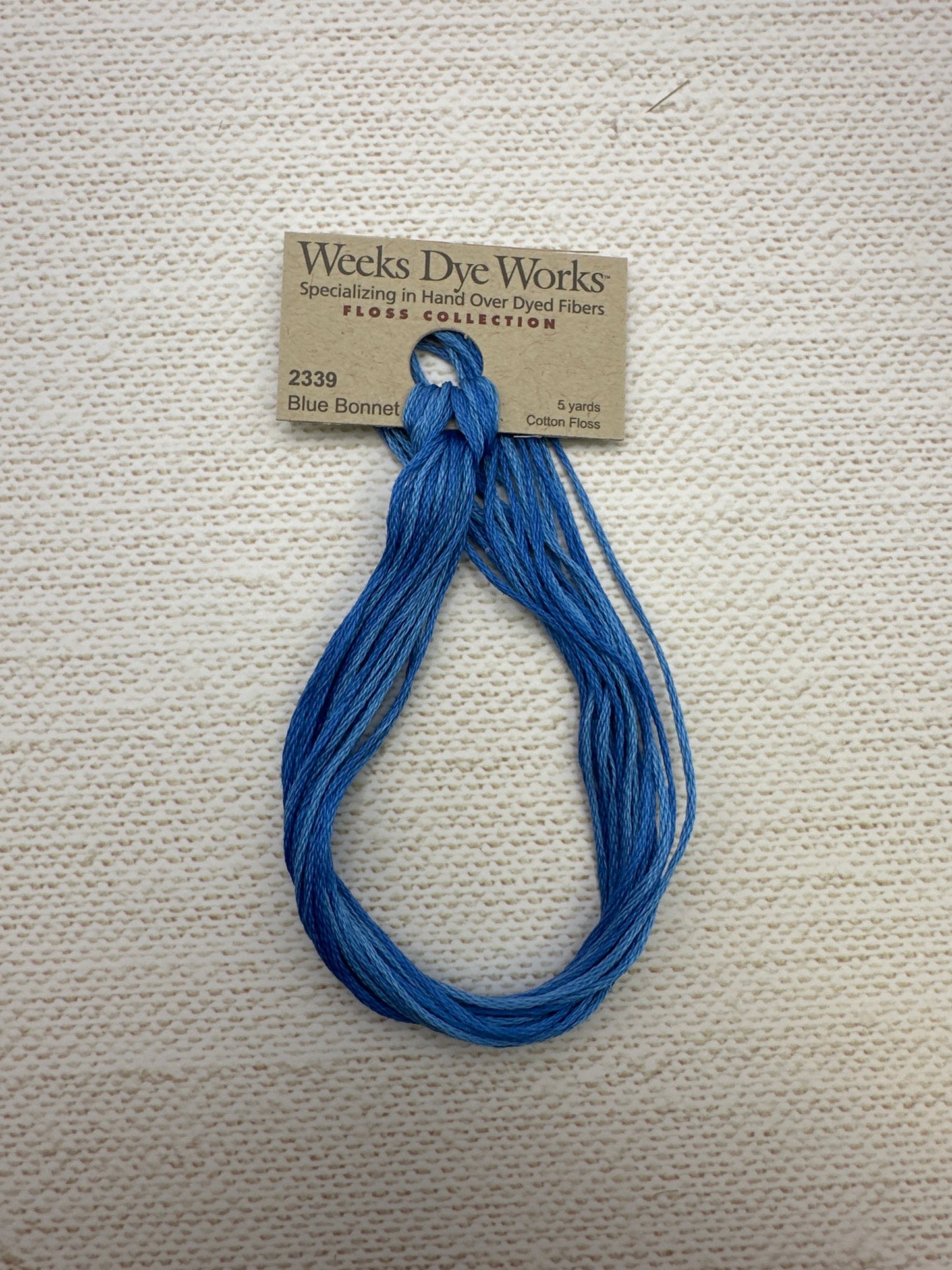 Weeks Dye Works Floss Blue Bonnet