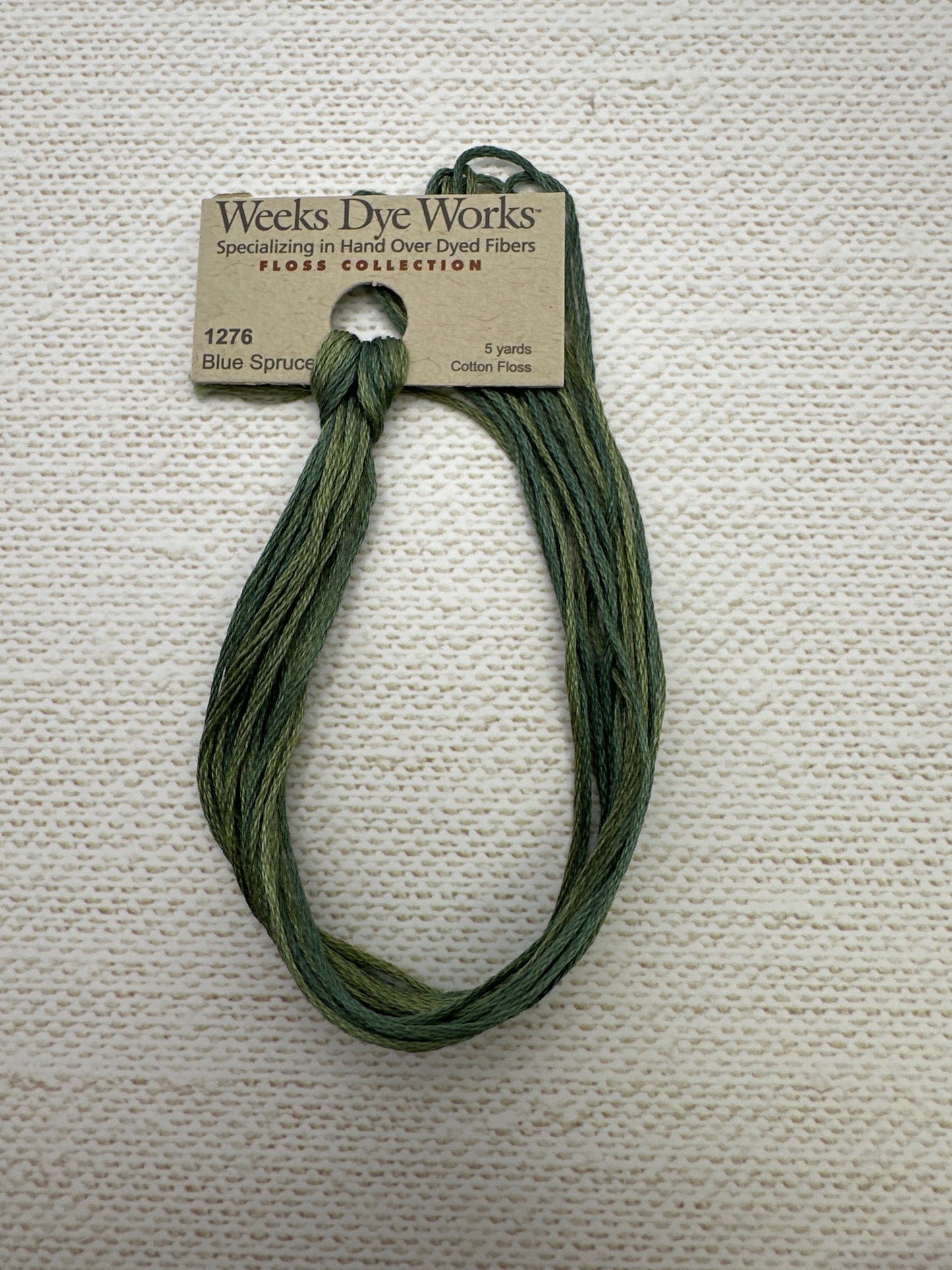 Weeks Dye Works Floss Blue Spruce