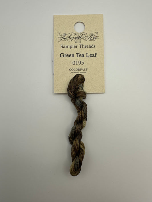 The Gentle Art Sampler Threads Green Tea Leaf