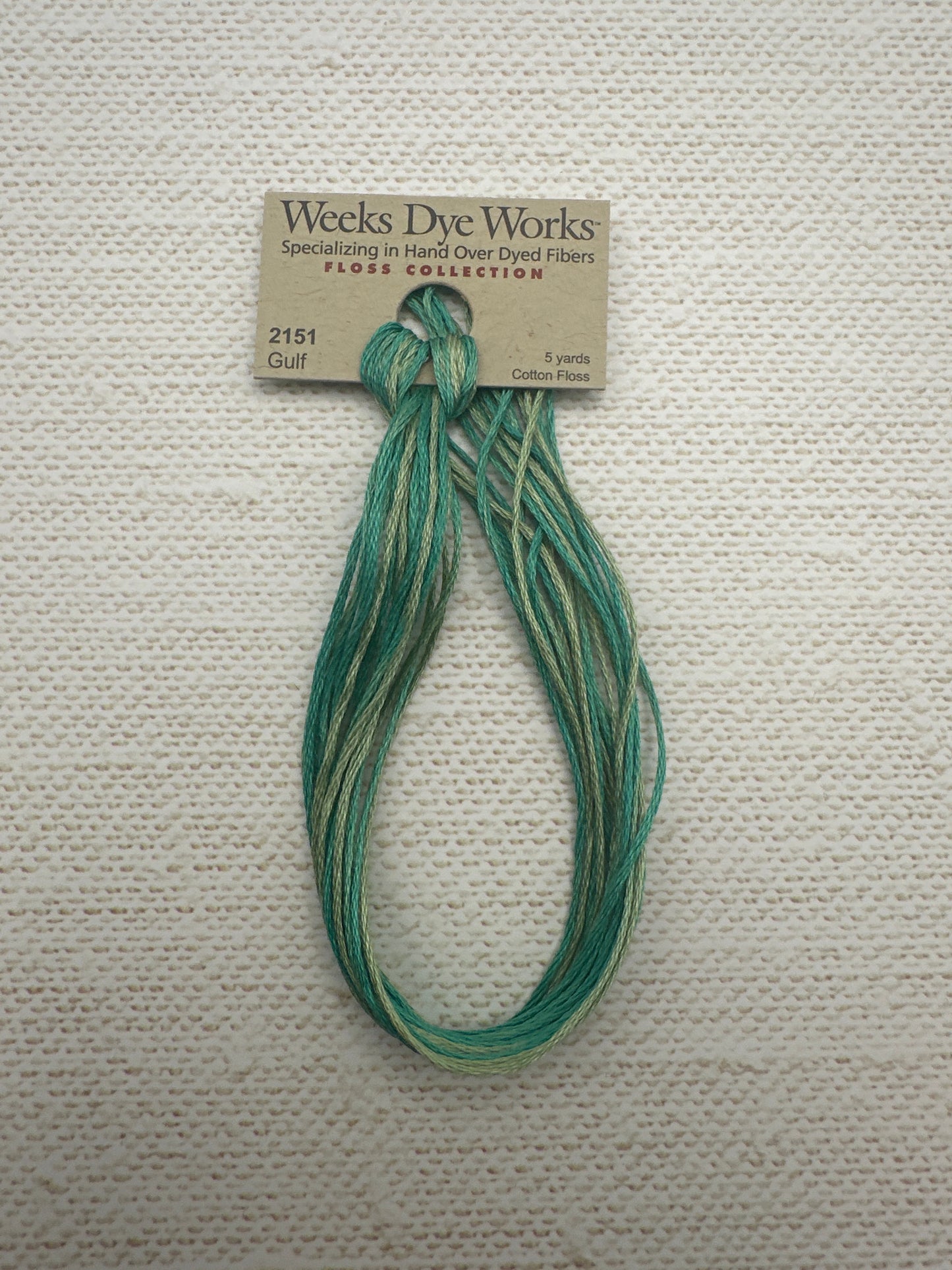 Weeks Dye Works Floss Gulf
