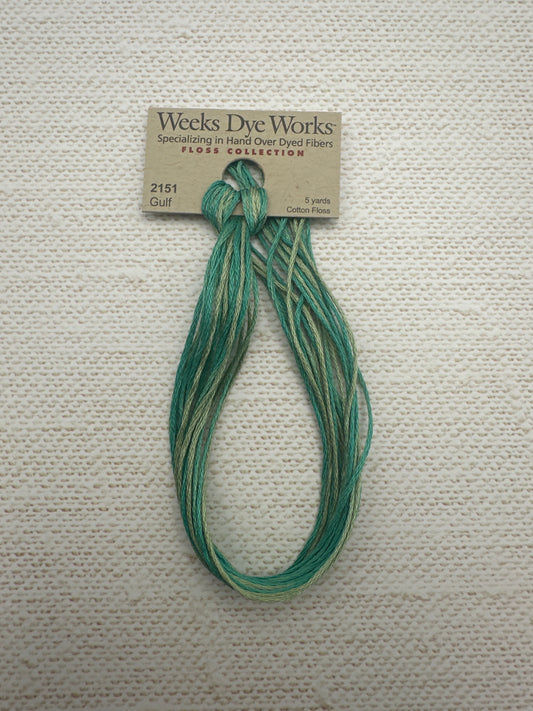 Weeks Dye Works Floss Gulf