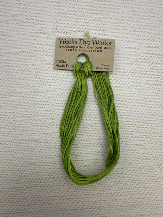 Weeks Dye Works Floss Apple Pucker