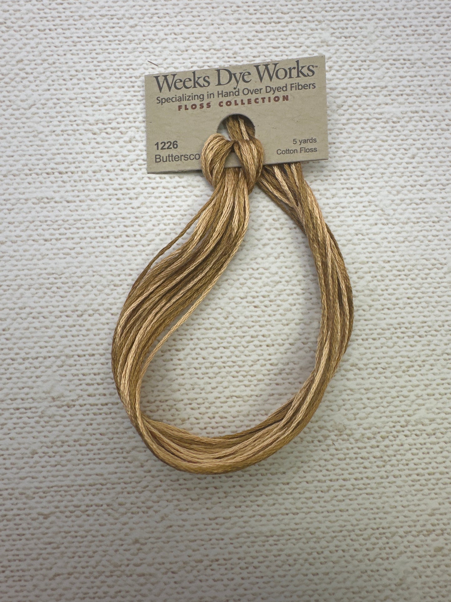 Weeks Dye Works Floss Butterscotch
