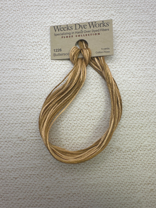 Weeks Dye Works Floss Butterscotch