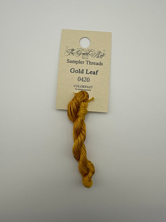 The Gentle Art Sampler Threads Gold Leaf