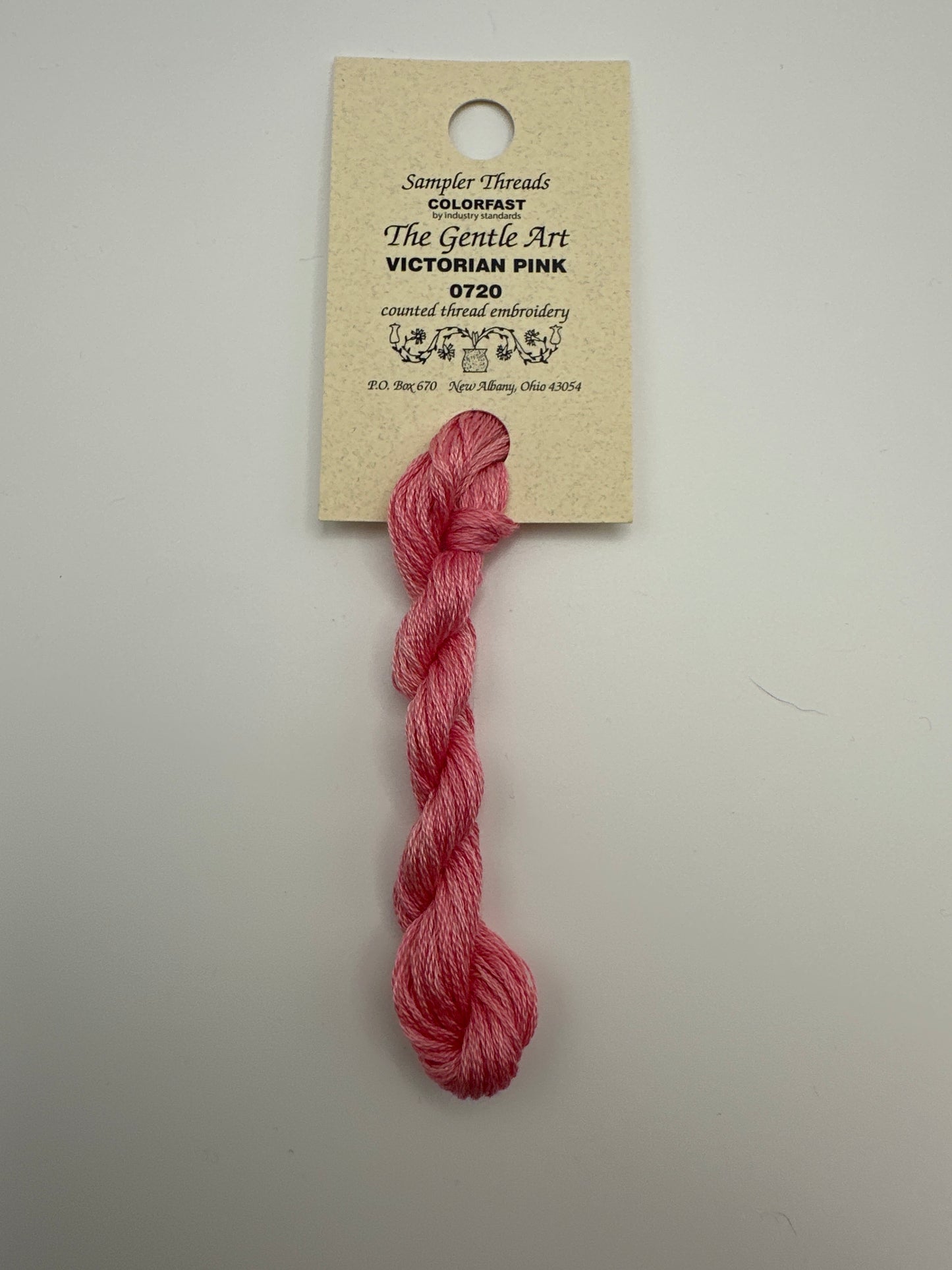 The Gentle Art Sampler Threads Victorian Pink