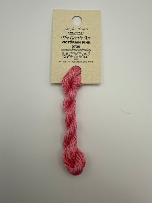 The Gentle Art Sampler Threads Victorian Pink