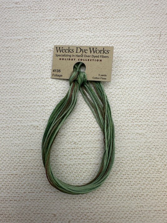 Weeks Dye Works Floss Foliage
