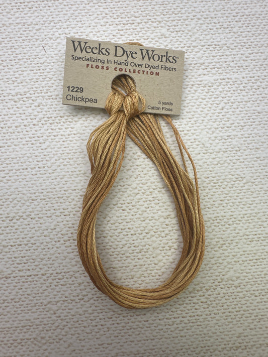 Weeks Dye Works Floss Chickpea