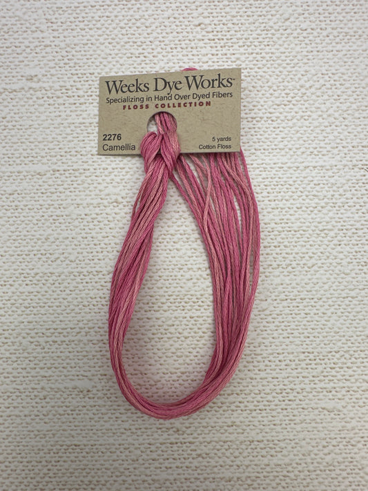 Weeks Dye Works Floss Camellia