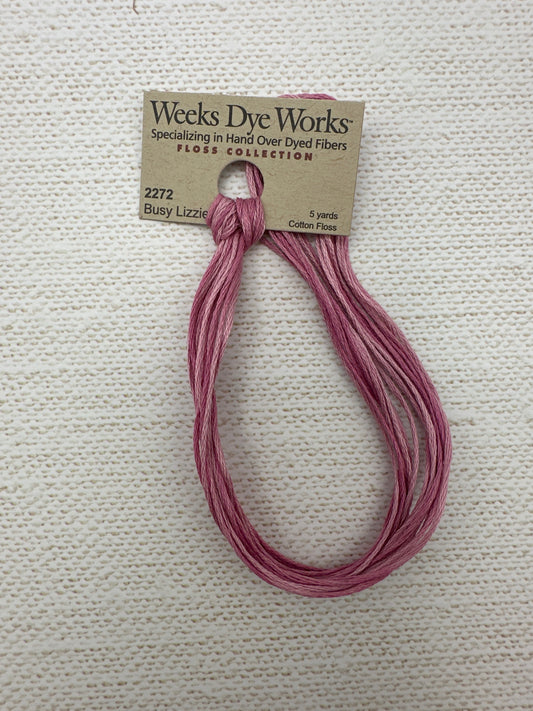 Weeks Dye Works Floss Busy Lizzie