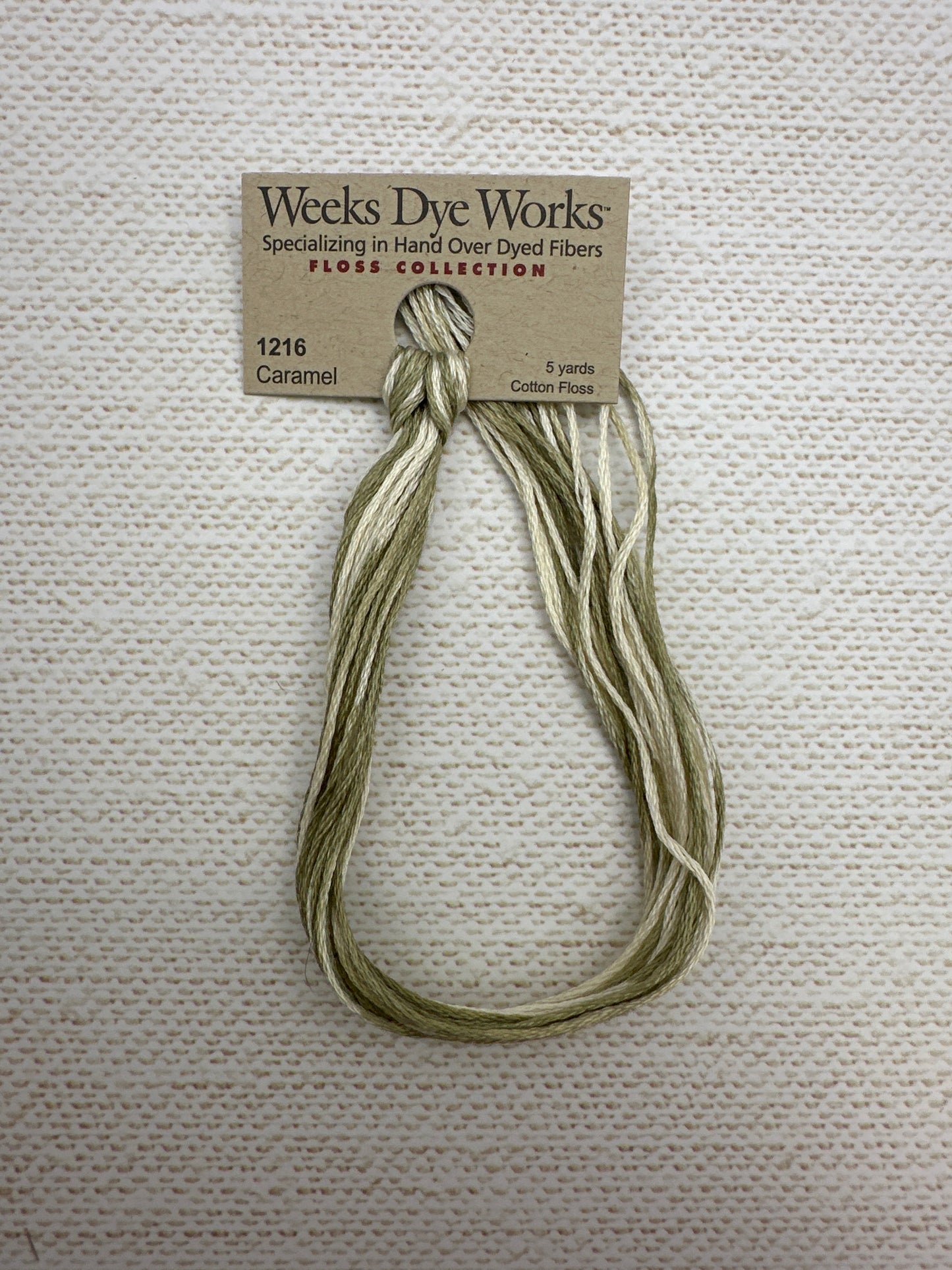 Weeks Dye Works Floss Caramel