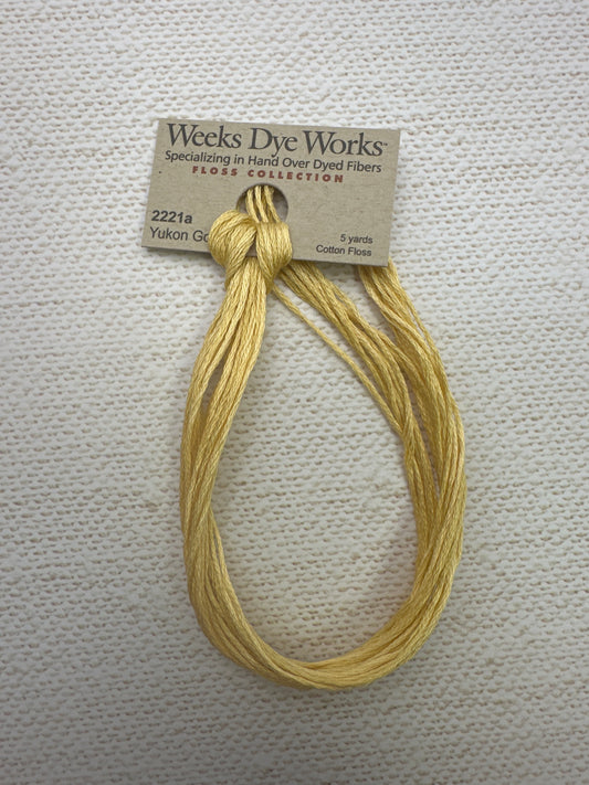 Weeks Dye Works Floss Yukon Gold