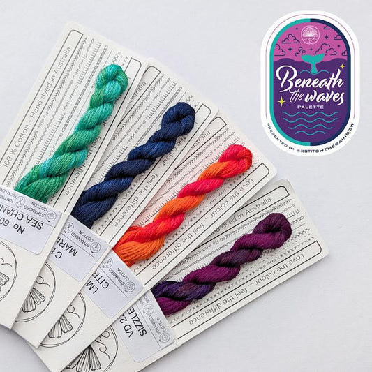 Beneath the Waves Thread Pack - Cottage Garden Threads - **Nashville PRE-ORDER**