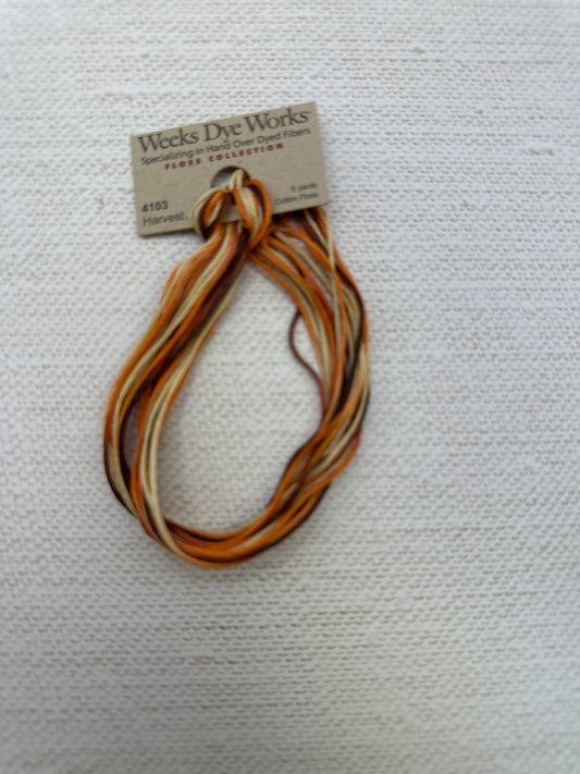 Weeks Dye Works Floss Harvest