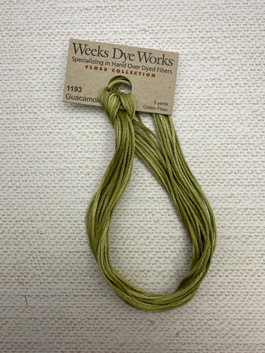 Weeks Dye Works Floss Guacamole