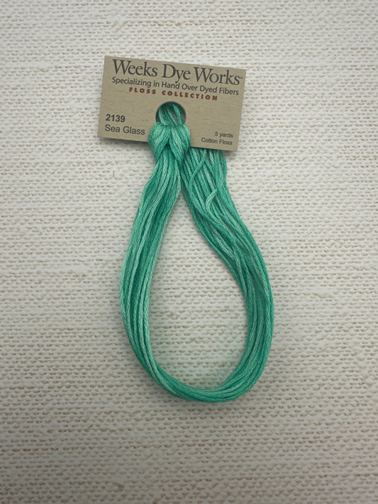 Weeks Dye Works Floss Sea Glass
