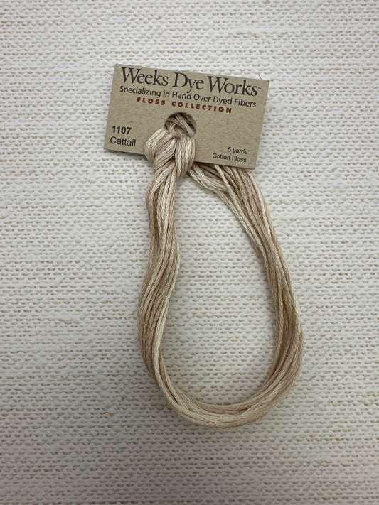 Weeks Dye Works Floss Cattail
