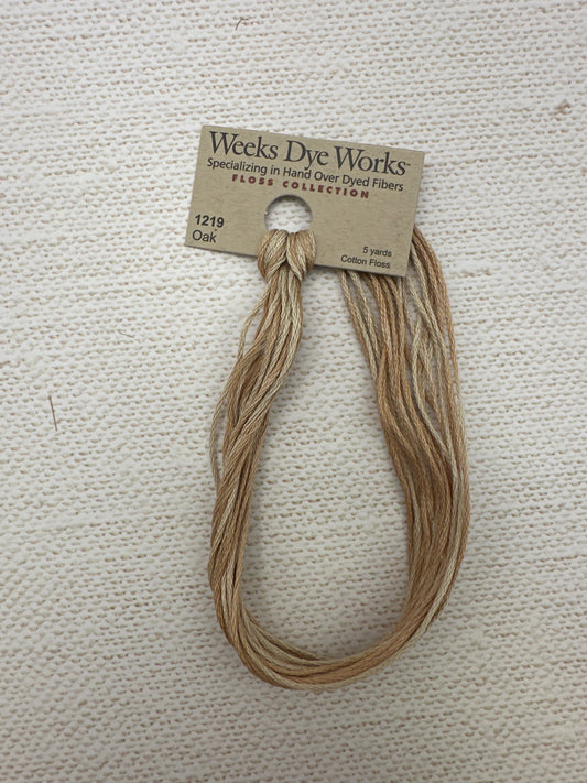 Weeks Dye Works Floss Oak