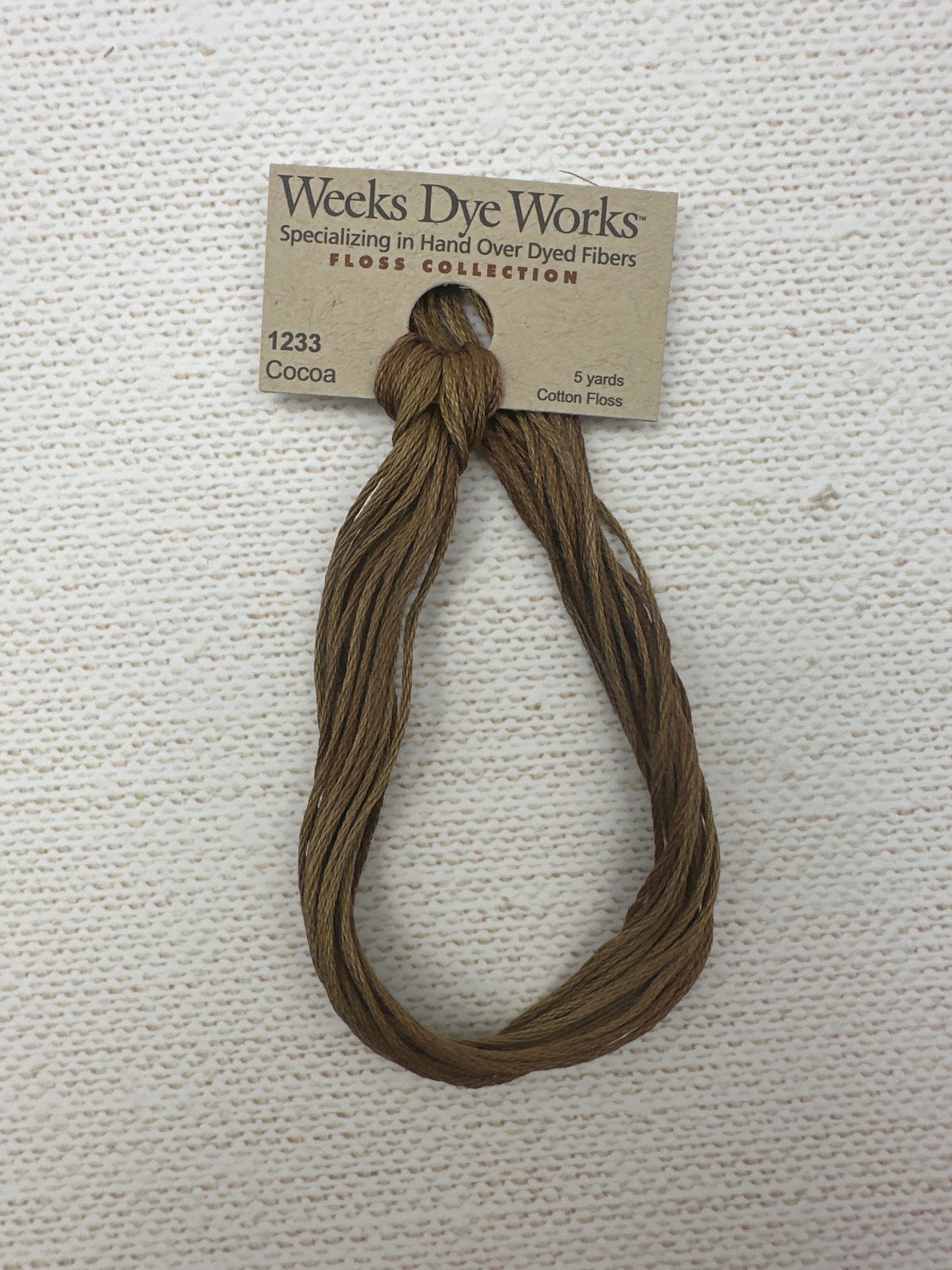 Weeks Dye Works Floss Cocoa