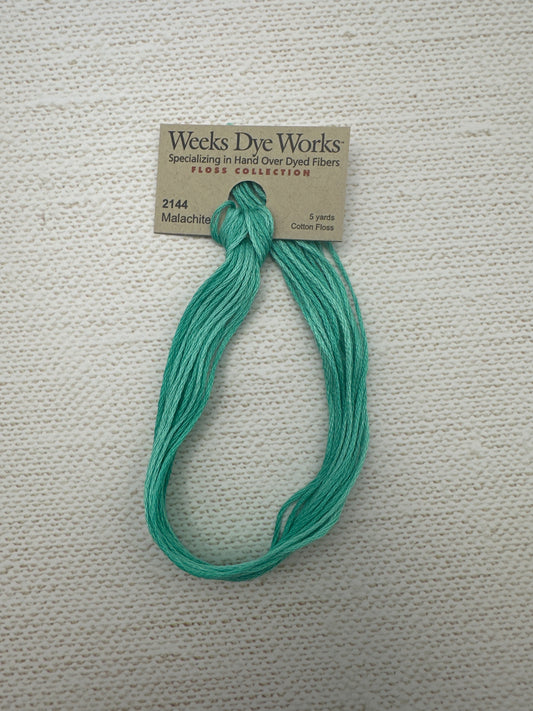 Weeks Dye Works Floss Malachite