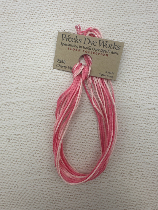 Weeks Dye Works Floss Cherry Vanilla