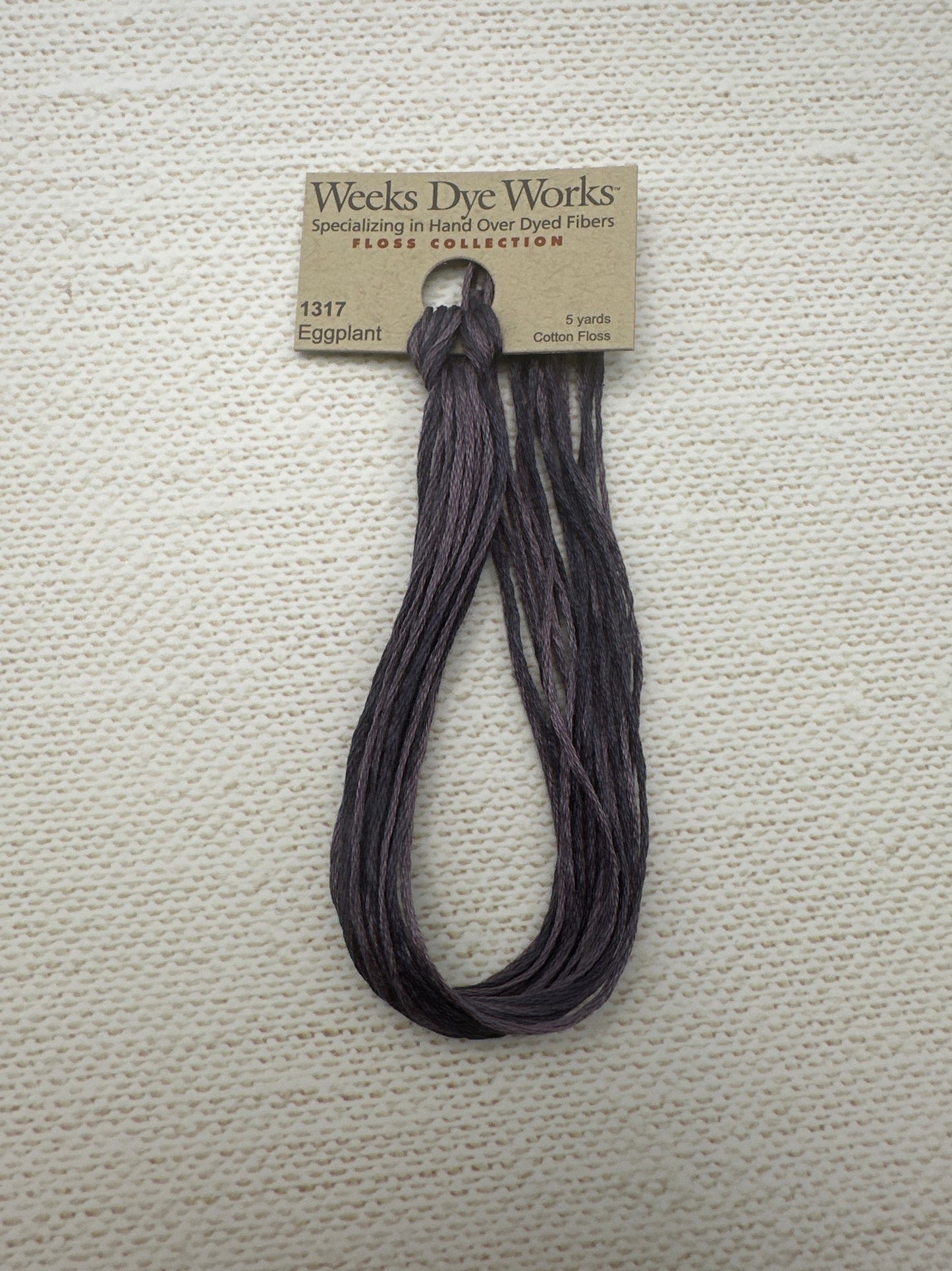 Weeks Dye Works Floss Eggplant