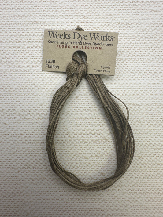 Weeks Dye Works Floss Flatfish