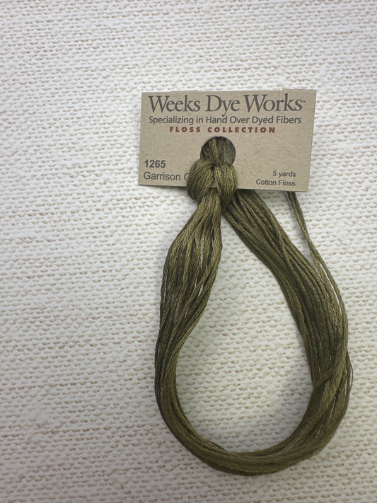 Weeks Dye Works Floss Garrison Green