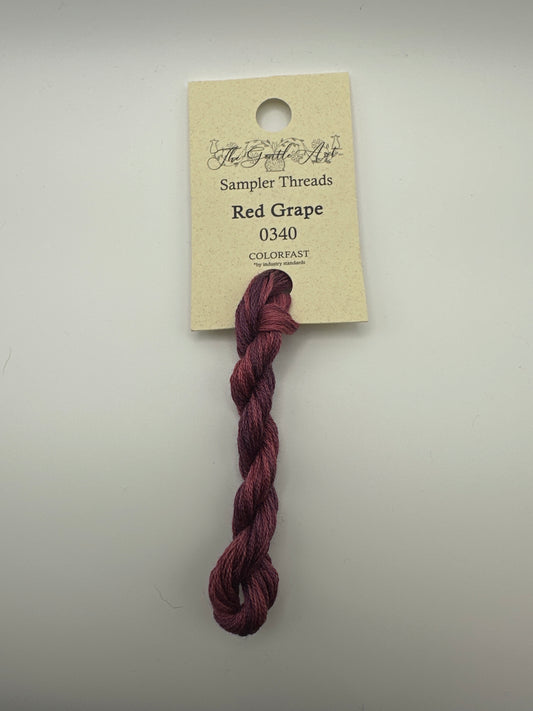 The Gentle Art Sampler Threads Red Grape