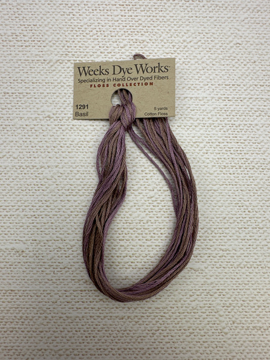 Weeks Dye Works Floss Basil