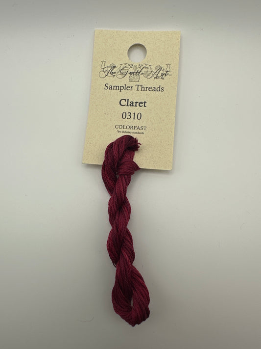 The Gentle Art Sampler Threads Claret